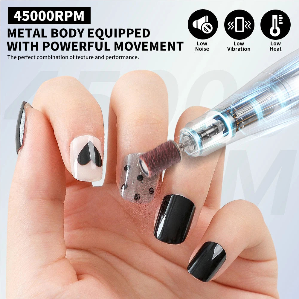 ALURIA Pro Nail Drill Set