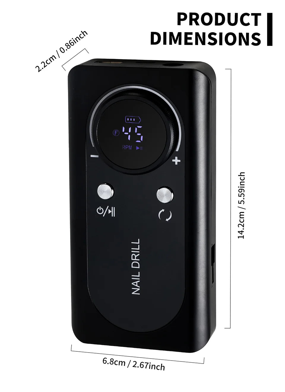 ALURIA Pro Nail Drill Set