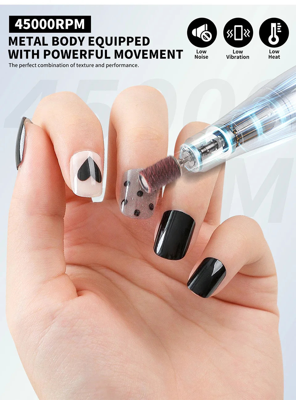 ALURIA Pro Nail Drill Set